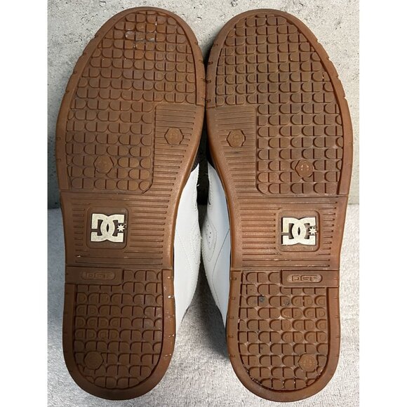 2006 DC Command DGT Brown And White Skate Shoes Mens Size 13 RARE 2000s VTG main image 5